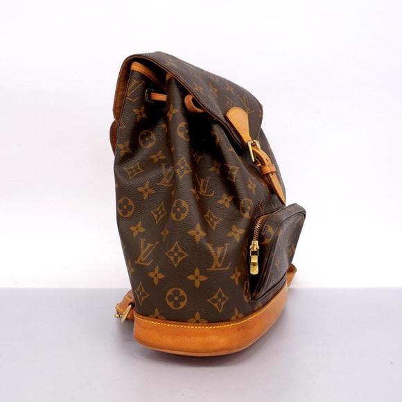 Louis Vuitton Backpack Monogram Montsouris MM M51136 Brown Women's - Picture 2 of 12